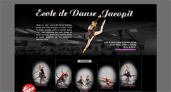 Desktop Screenshot of ecole-danse-jacopit.com