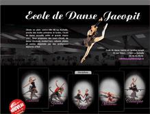 Tablet Screenshot of ecole-danse-jacopit.com